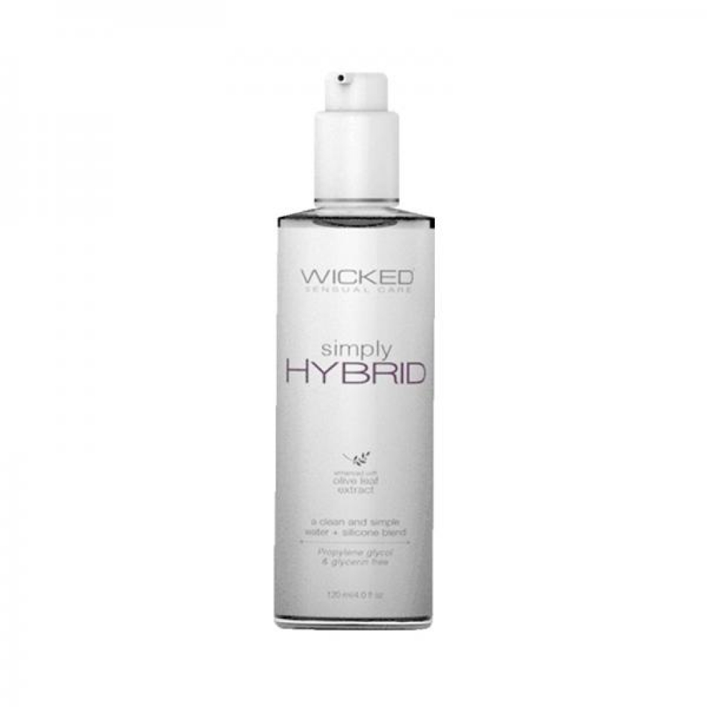 Wicked Simply Hybrid Personal Lubricant - 4oz