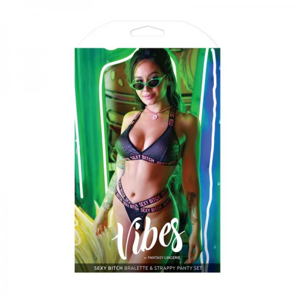 Vibes Sexy Bitch Reptile Print Set