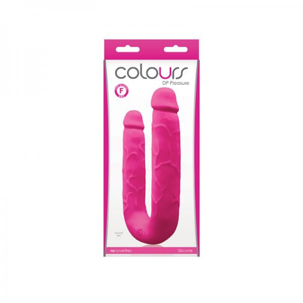 Premium Colours DP Pleasures Dual Penetration Toy – Pink