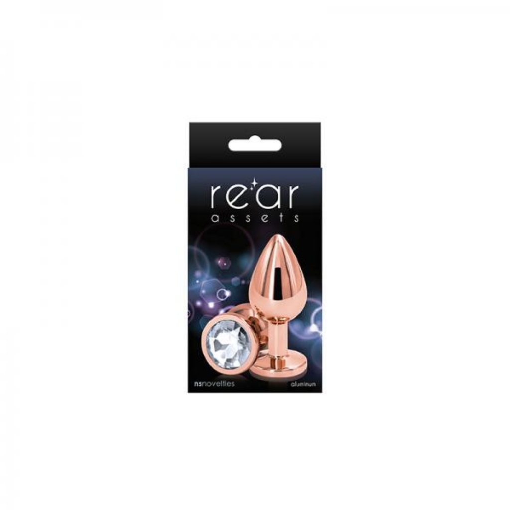 Rear Assets Rose Gold Medium - Clear