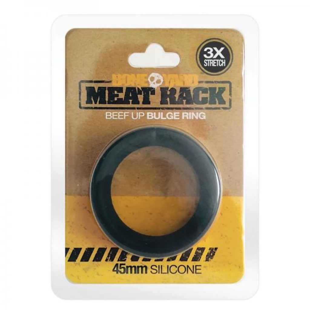 Adjustable Meat Rack Cock Ring in Black