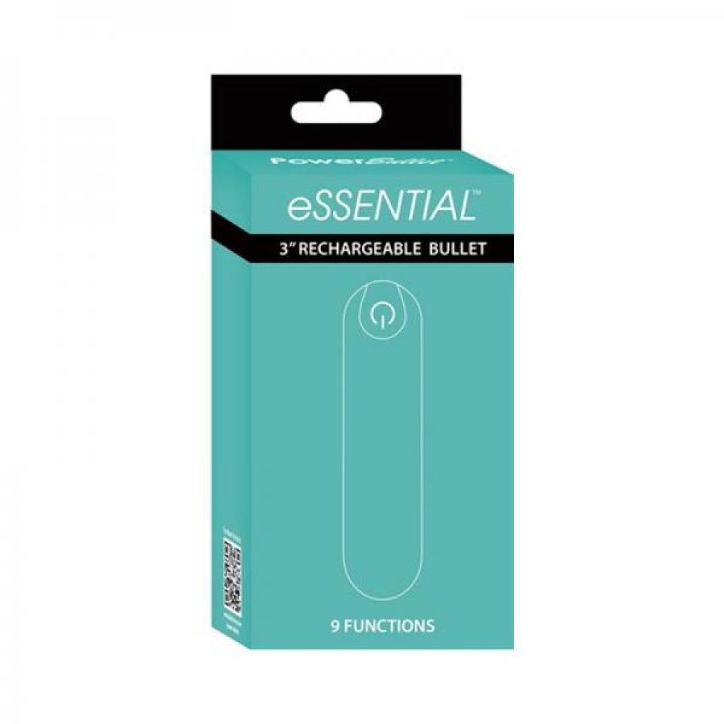 Essential Bullet 9 Function USB Rechargeable - Teal Green