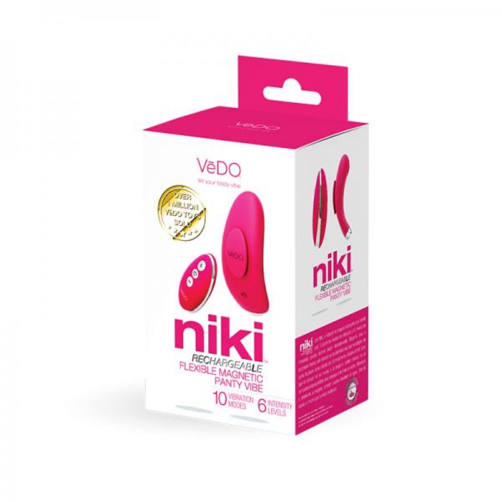 Niki Rechargeable Panty Vibe Foxy Pink