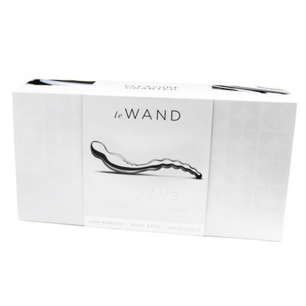 Le Wand Swerve - Dual-Ended Pleasurer, Silver