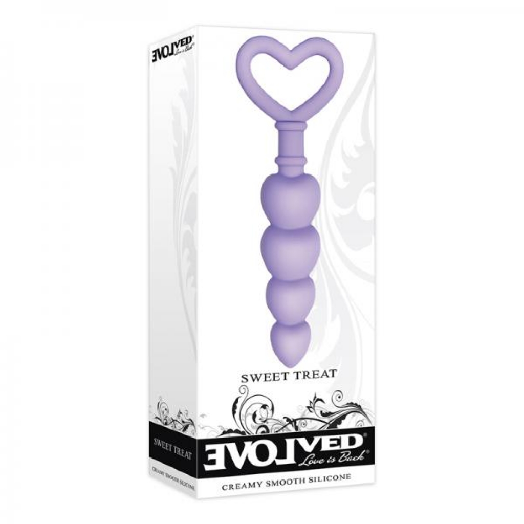 Evolved Sweet Treat Heart-Shaped Beaded Anal Plug