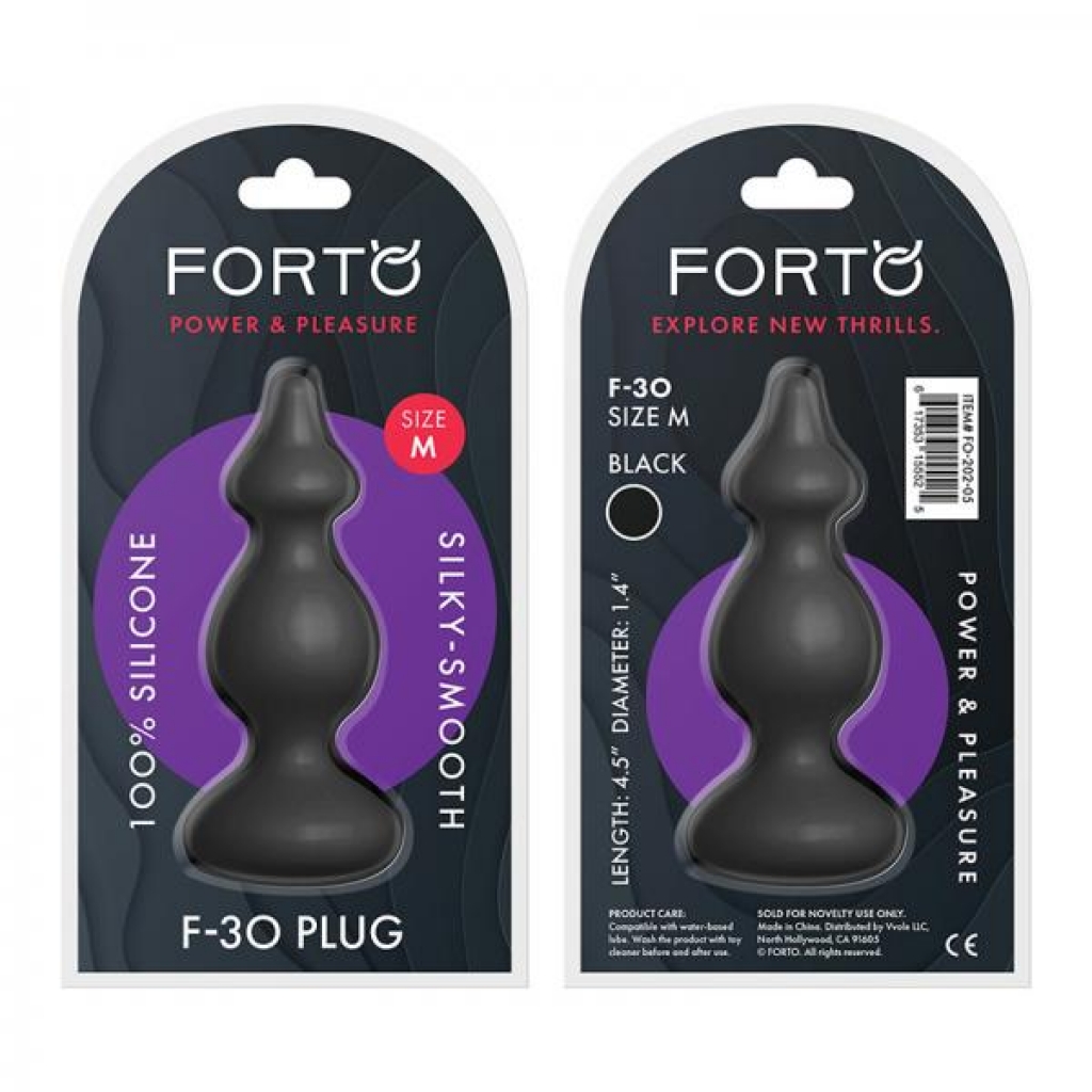 Forto F-30: Pointer Med - Black Medium