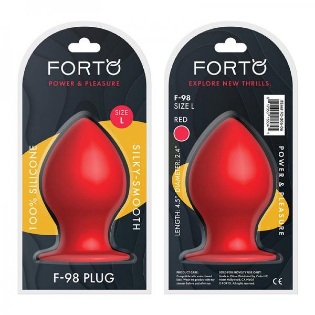 Forto F-98: Cone Large - Red