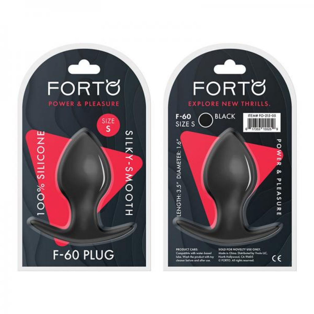 Forto F-60: Spade Silicone Plug - Small