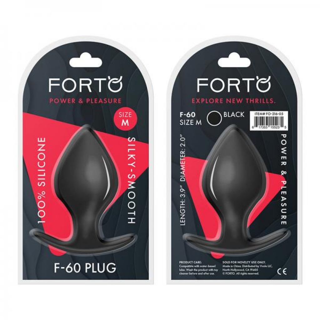 Forto F-60: Spade Medium Black