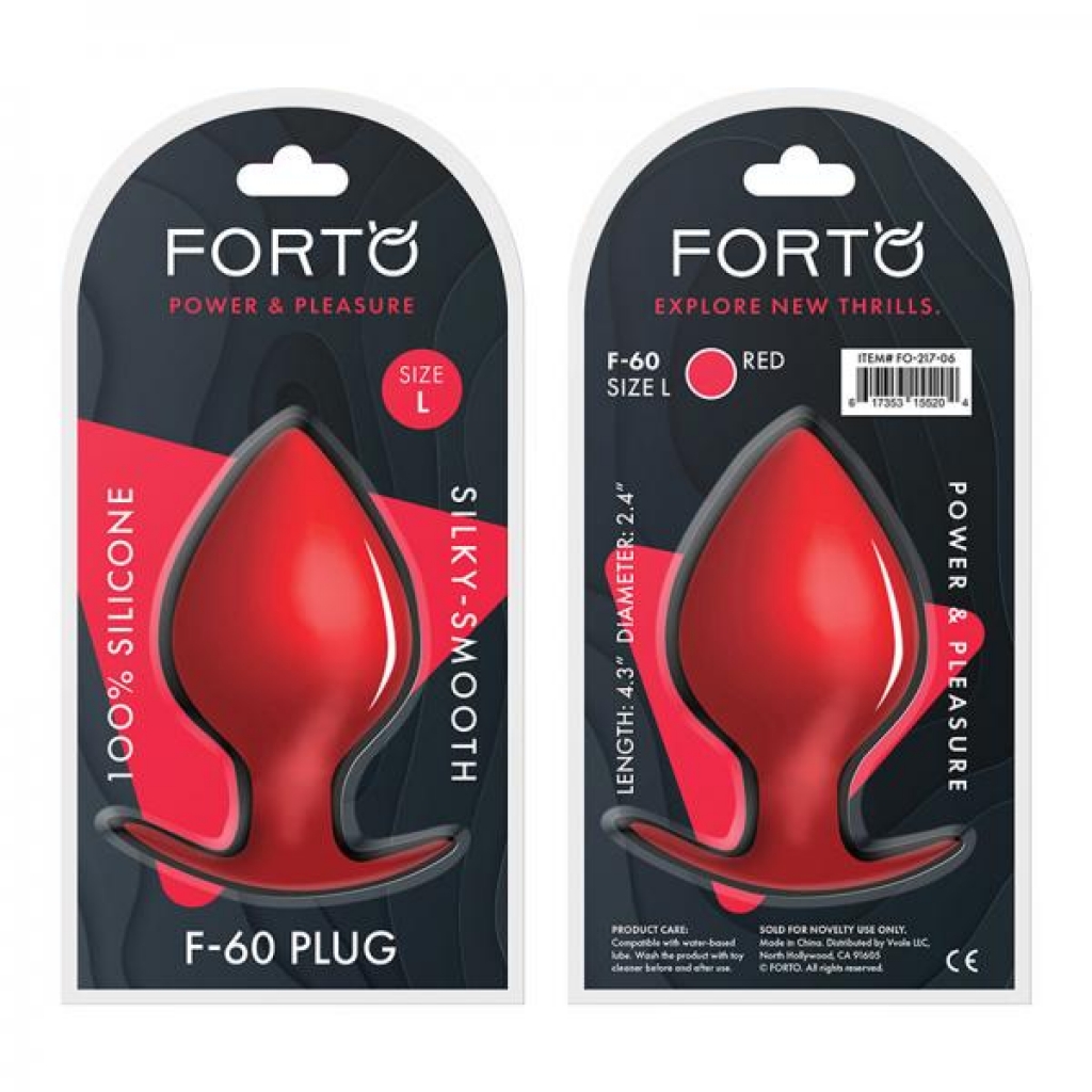 Forto F-60 Spade - Large Red