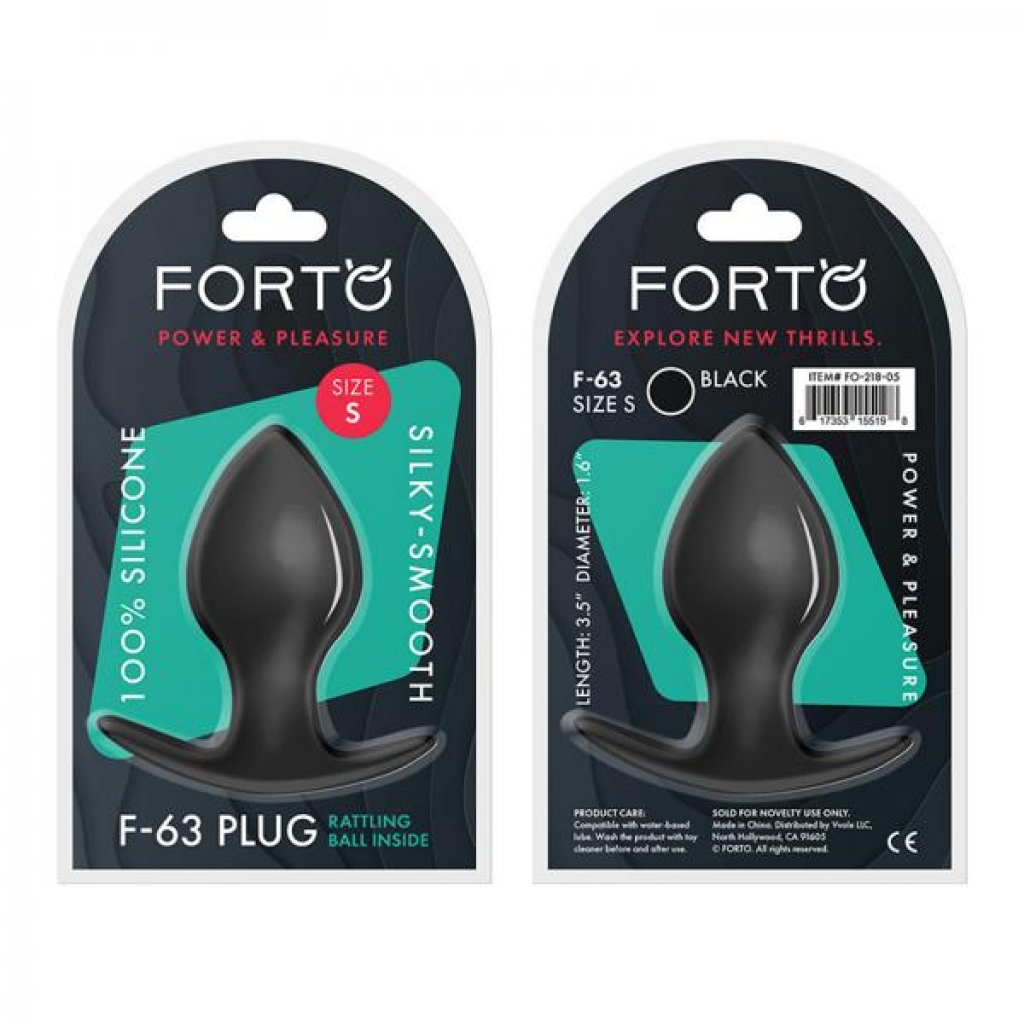 Forto F-63: Rattler Spade Sm Black Small