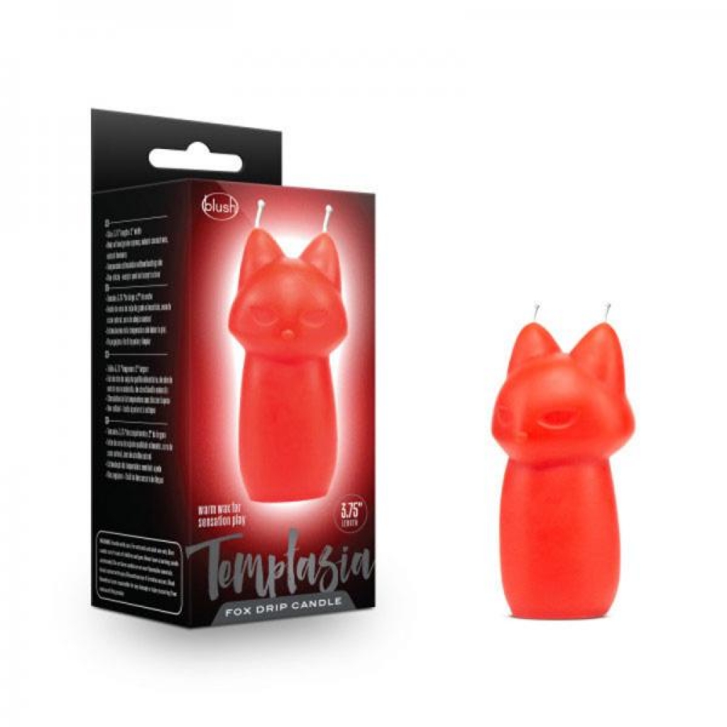 Temptasia Fox Candle - Red