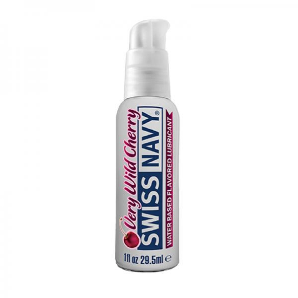 Swiss Navy Very Wild Cherry Flavored Lubricant 1 Oz