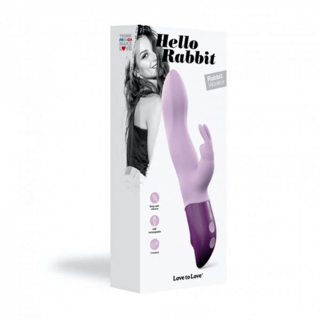 Love To Love Hello Rabbit - Purple