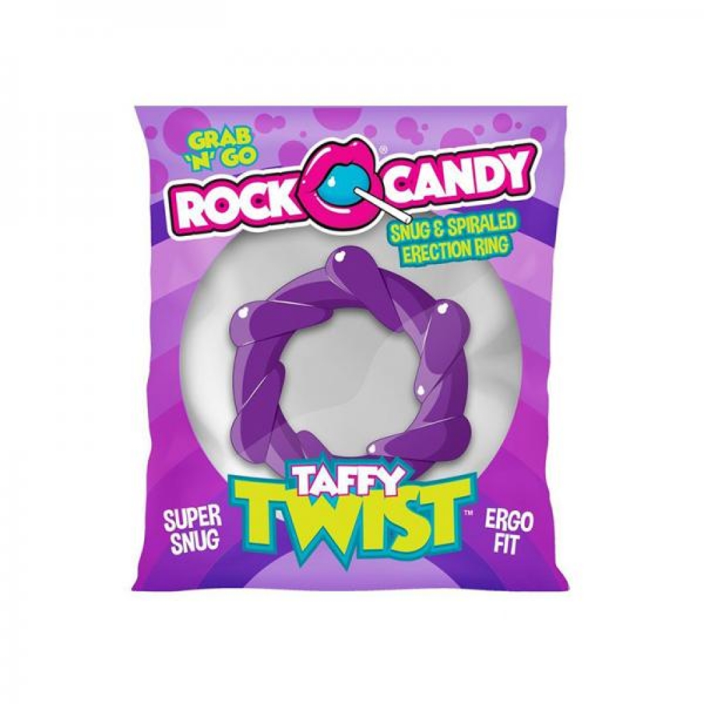 Taffy Twist Twisted C-Ring - Purple