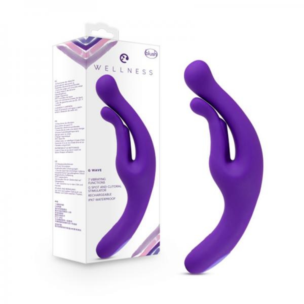 Wellness G Wave Vibrator - Purple