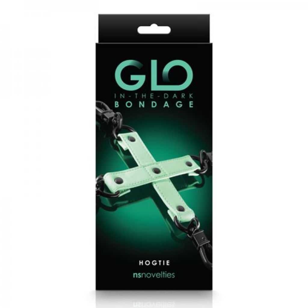 Glo Bondage Hog Tie - Green