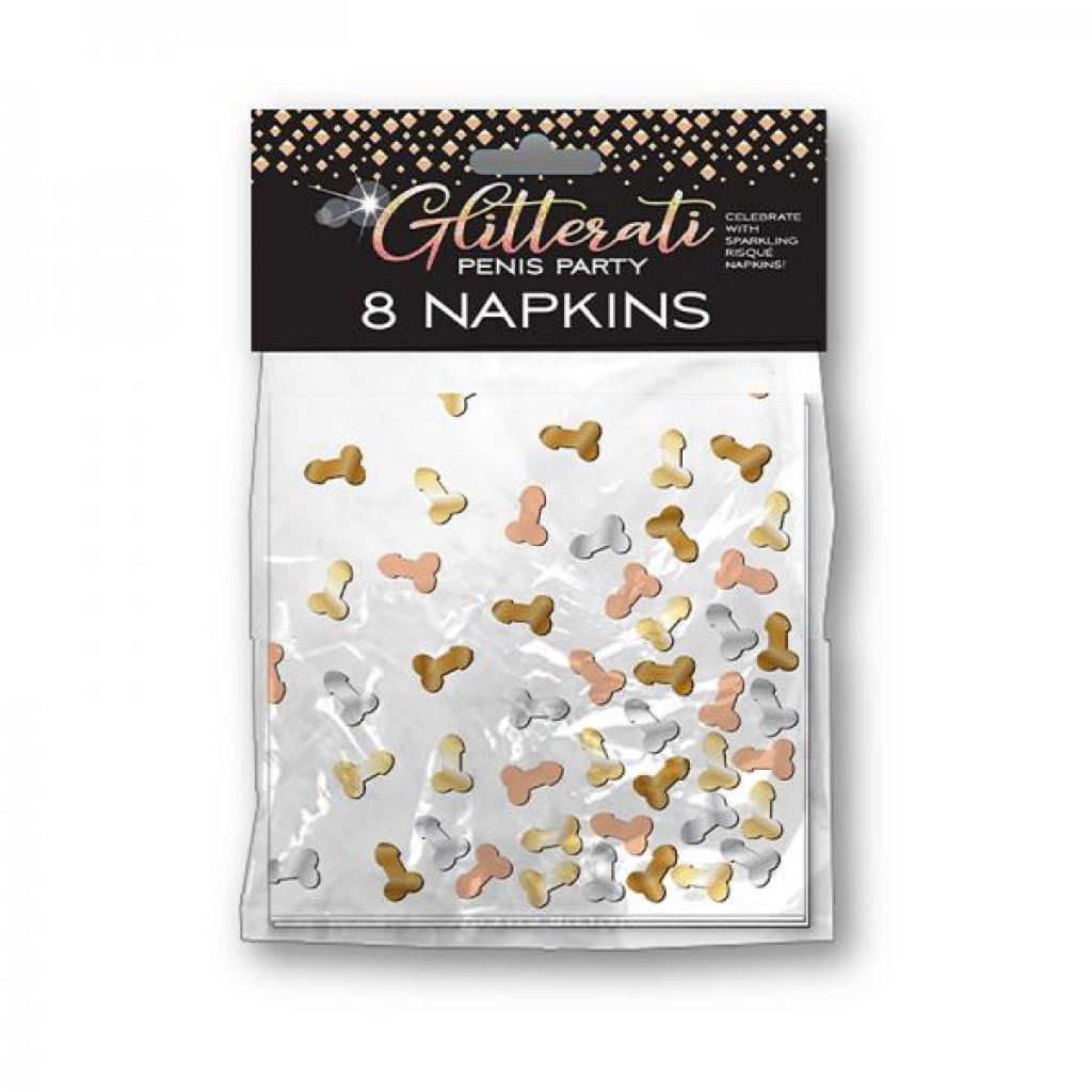 Glitterati Bachelorette Party Napkins