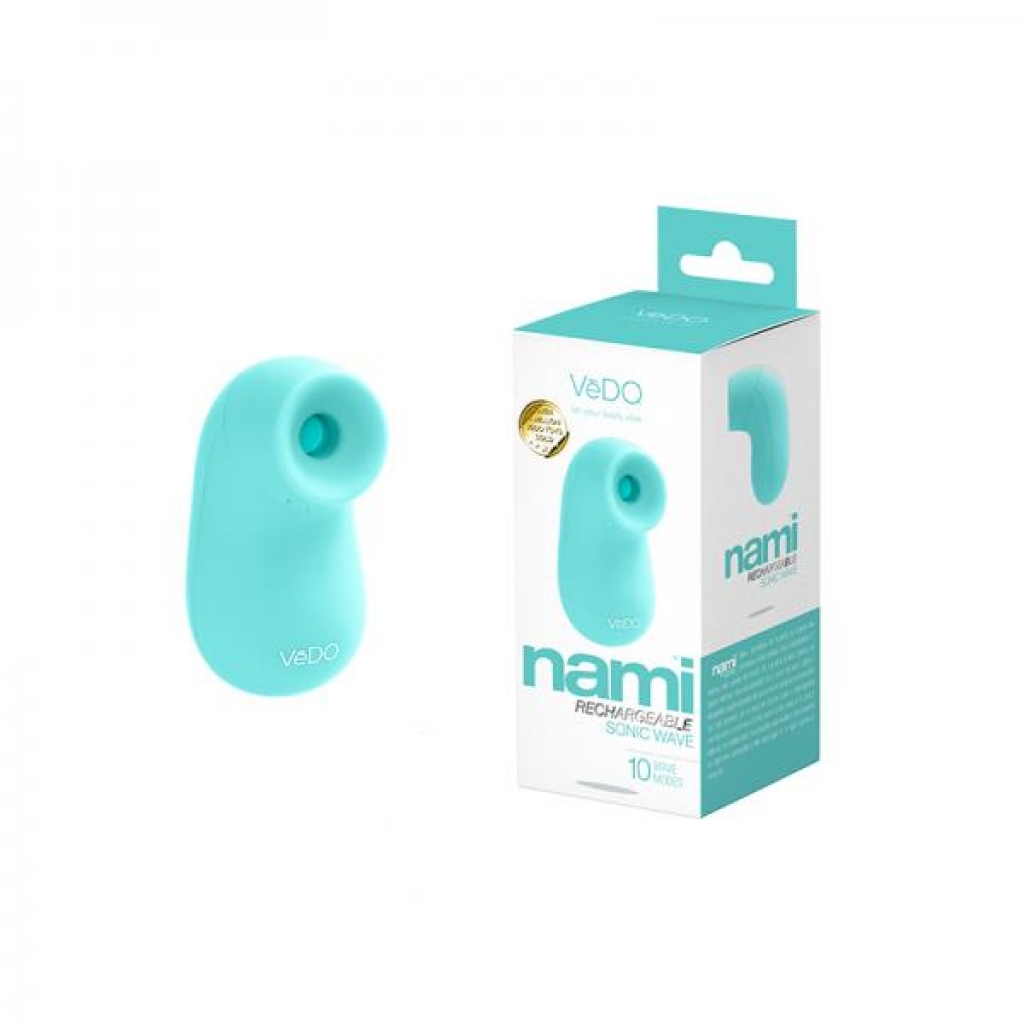 Vedo Nami Rechargeable Sonic Vibe - Tease Me - Turquoise