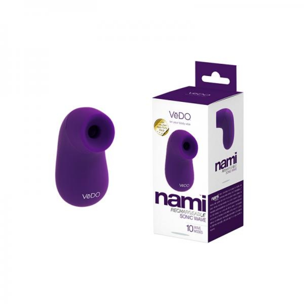 Vedo Nami Rechargeable Sonic Vibe Deep Purple