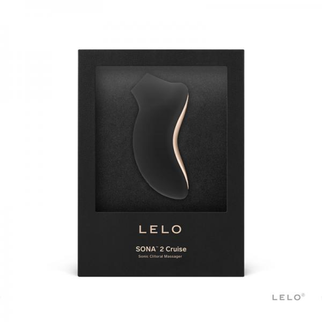 Lelo Sona 2 Cruise Clitoral Stimulator - Rechargeable - Black