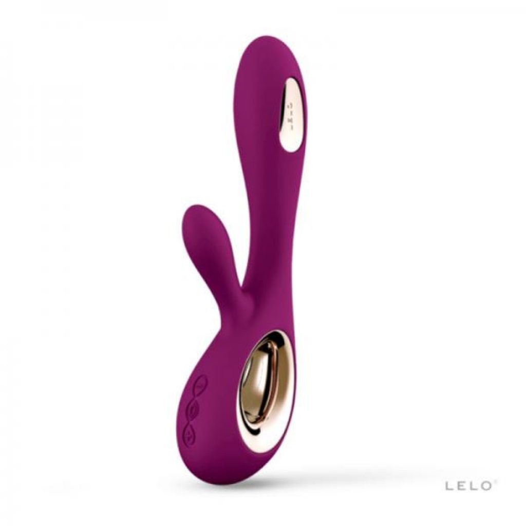 Lelo Soraya Wave Rabbit Massager - Deep Rose Purple