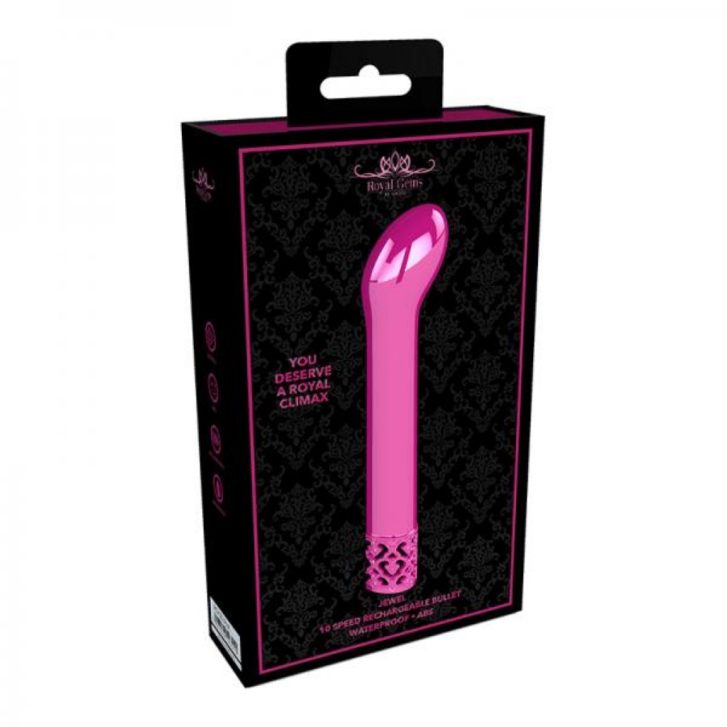 Royal Gems - Jewel - ABS Rechargeable Bullet - Pink