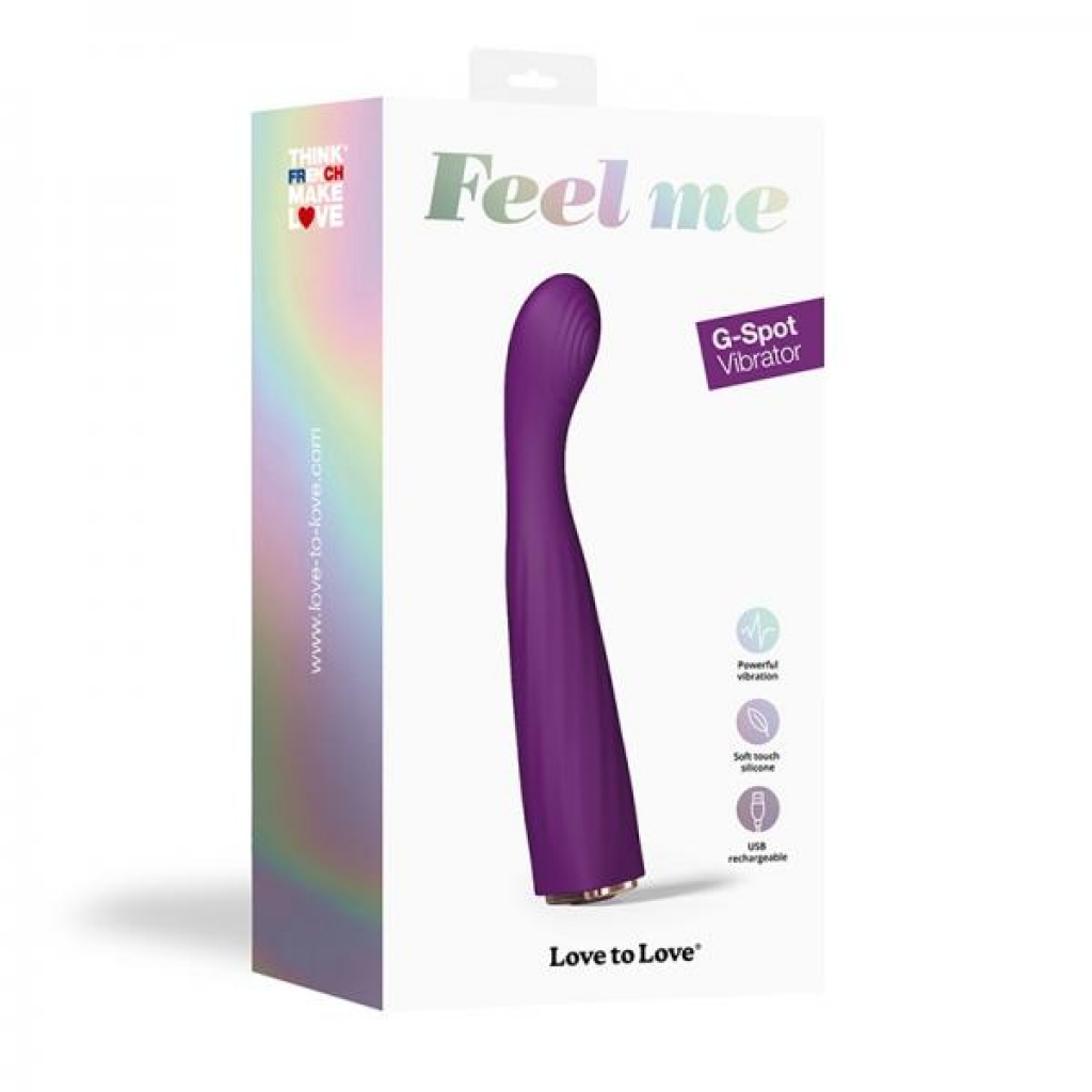 Feel Me G-Spot Vibrator - Aubergine