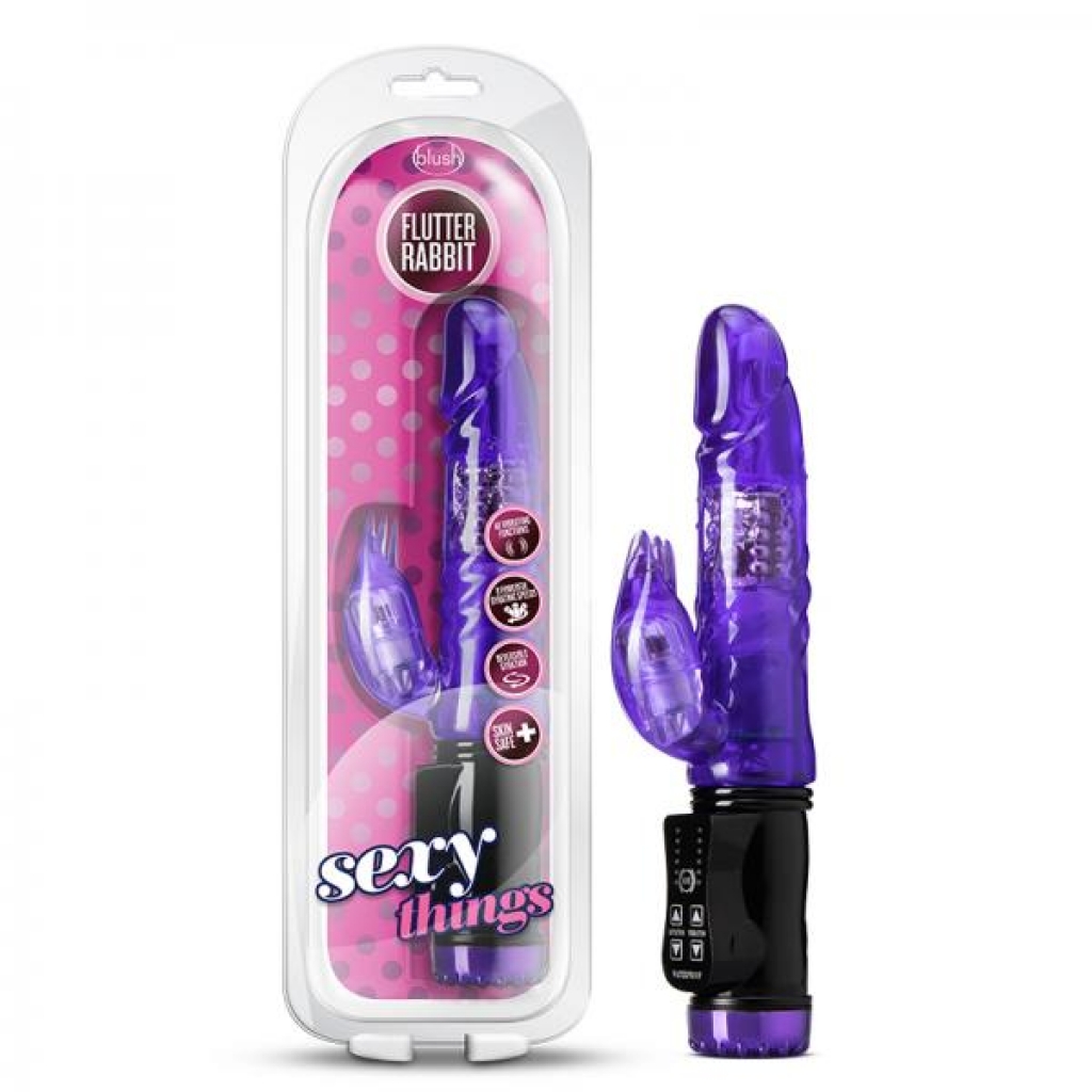 Flutter Rabbit Vibrator - Purple