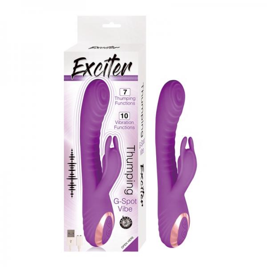 Exciter Thumping G-spot Vibe Purple