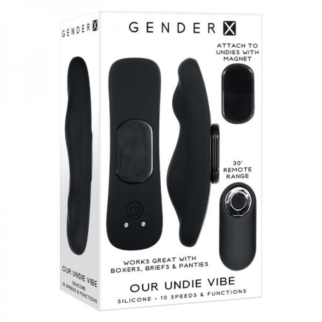 Gender X Our Undie Vibe Black