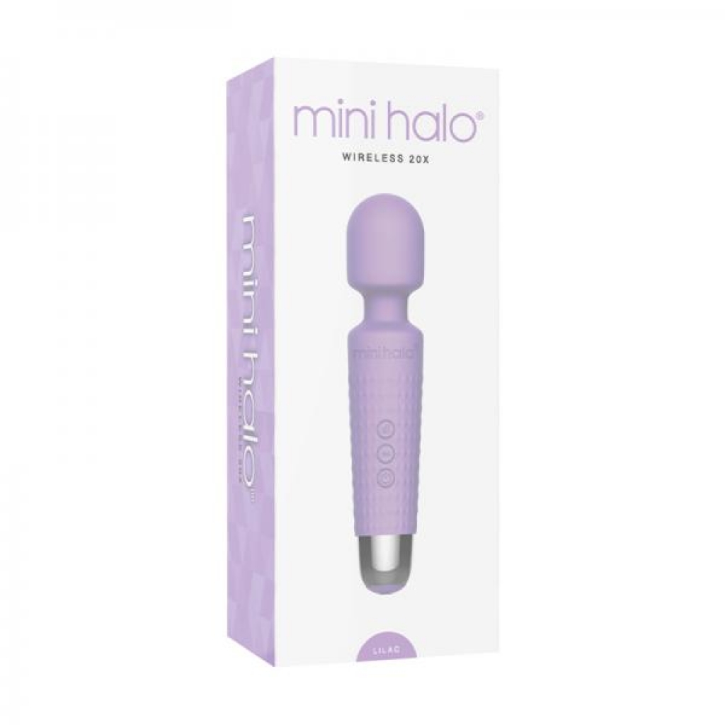 Mini Halo Wireless Wand 20x Silicone - Lilac