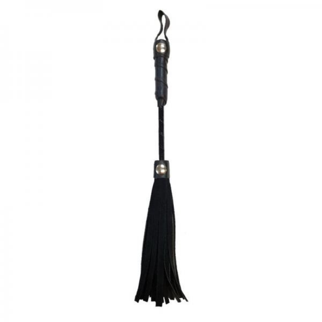 Rouge Mini Flogger: 10 Inches of Leather Pleasure