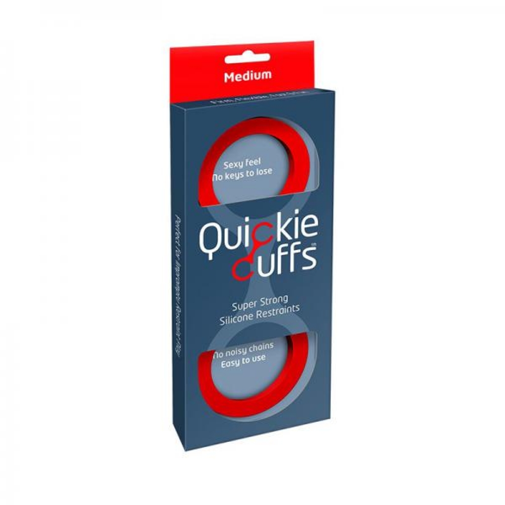 Quickie Cuffs - Medium Red