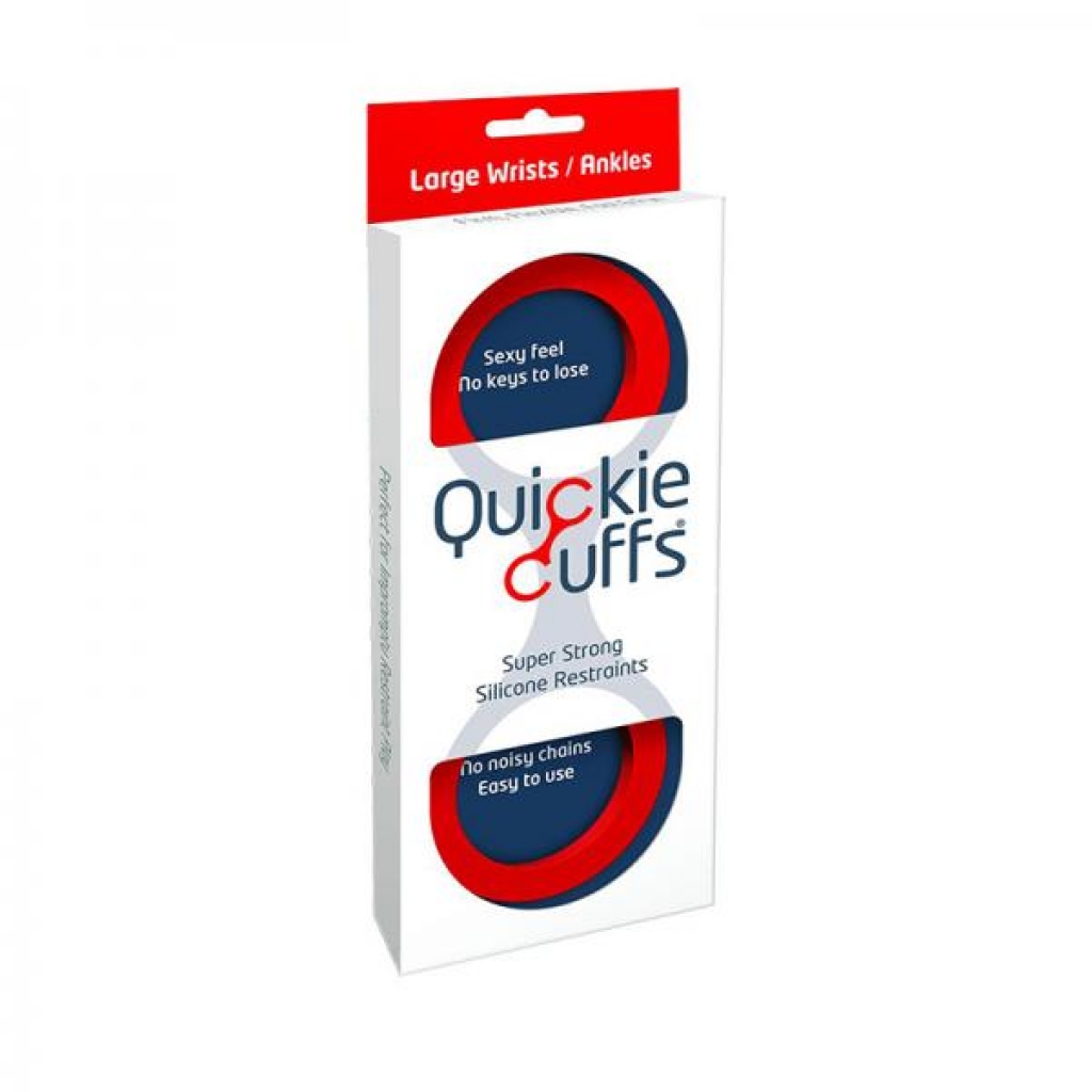 Quickie Cuffs - Large Red