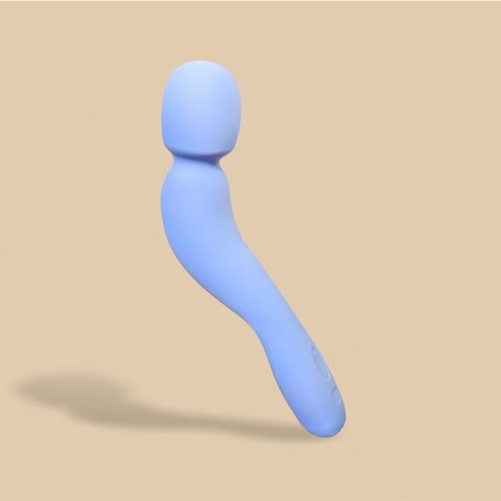 Ergonomic Clitoral Wand Massager in Periwinkle