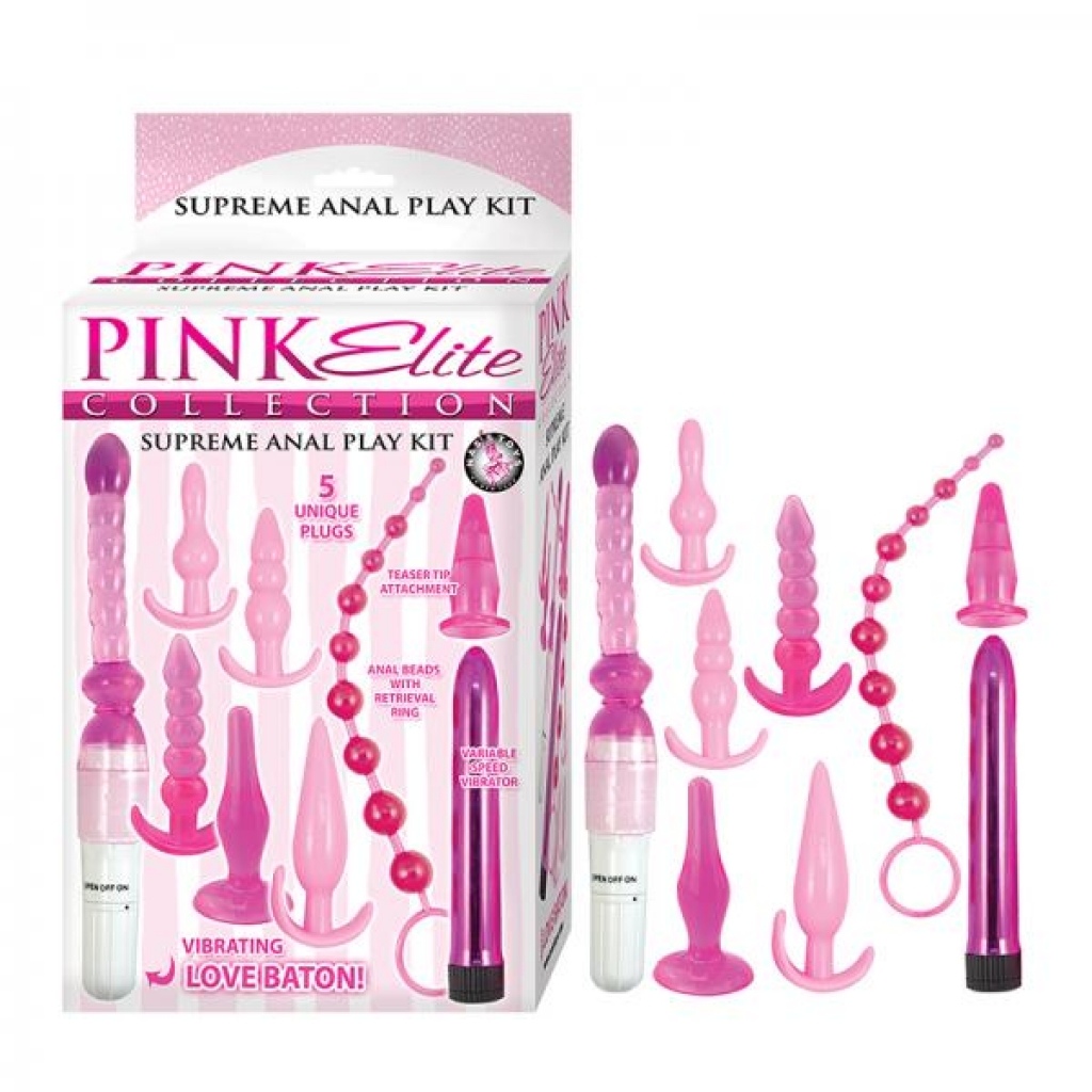 Pink Elite Collection: Supreme Anal Play Kit