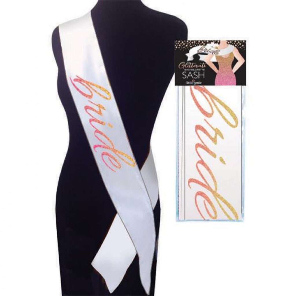 Glitterati Bride Sash