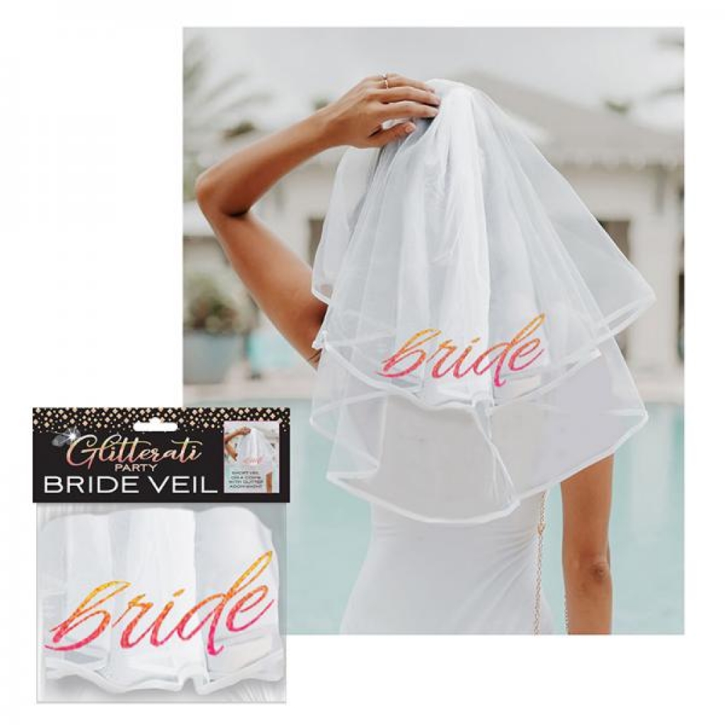 Glitterati Bride Veil - Elegant Bridal Accessory