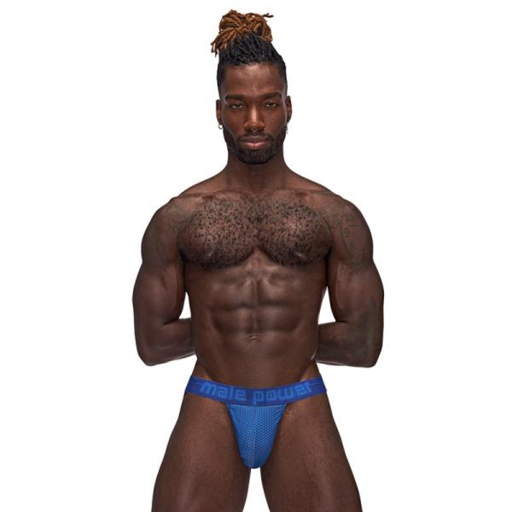 Mp Sexagon Strappy Ring Jock - Royal