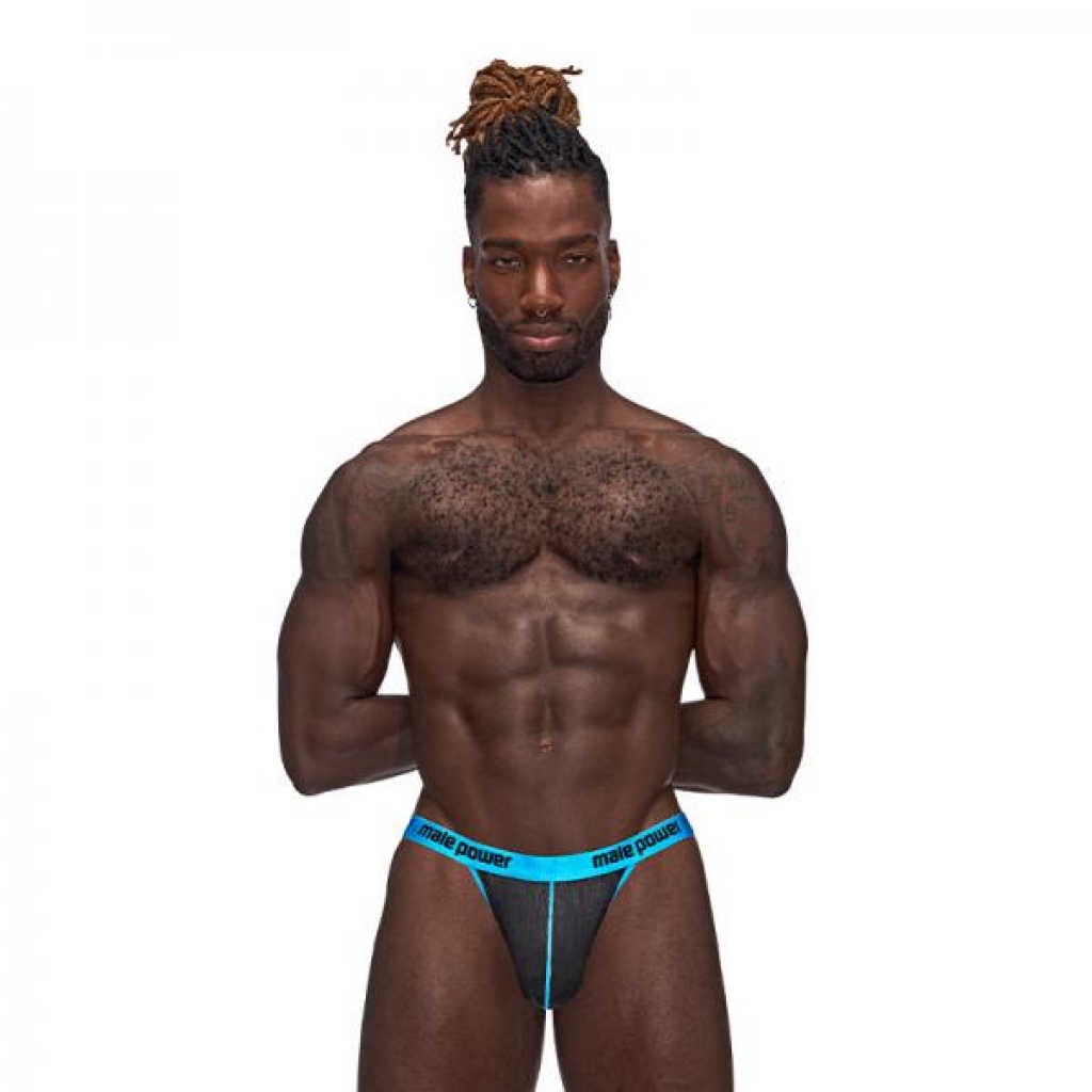 Male Power Casanova Uplift Thong - Black