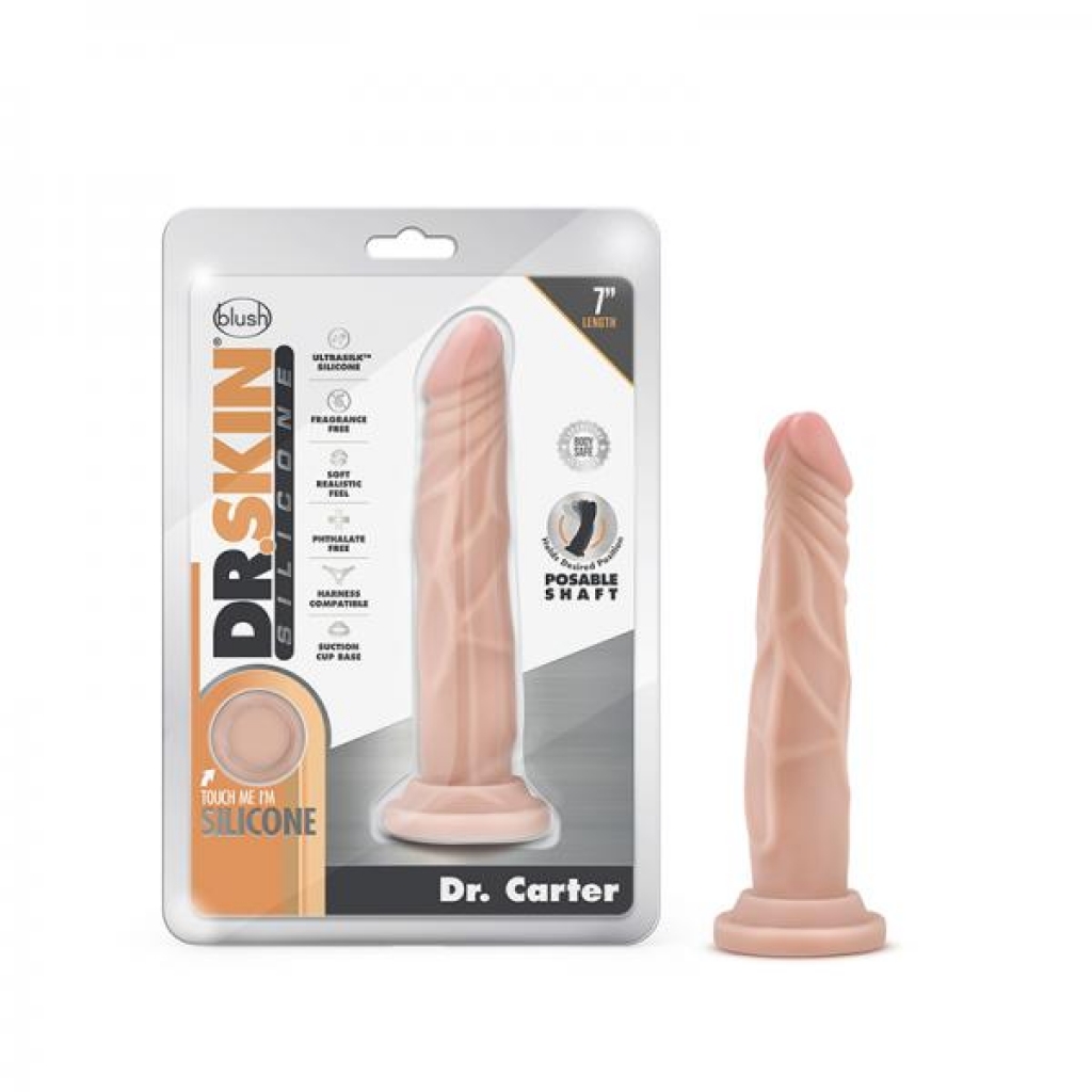 Dr. Skin Dr. Carter Dong with Suction Cup - Silicone