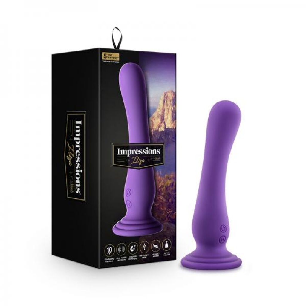 Impressions Ibiza G-Spot Vibrator - Plum