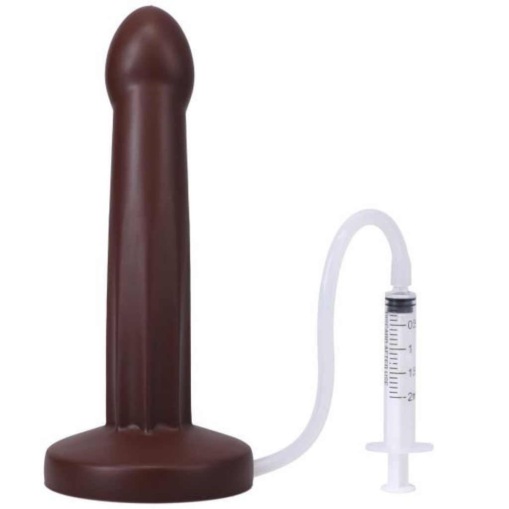 POP Squirting Dildo - Espresso Brown