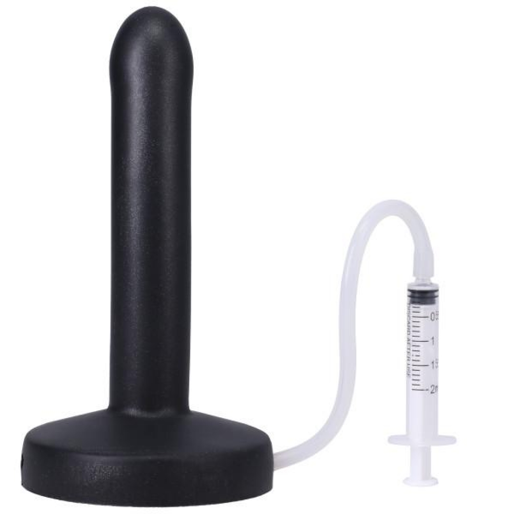 POP Slim Squirting Dildo - Midnight Black