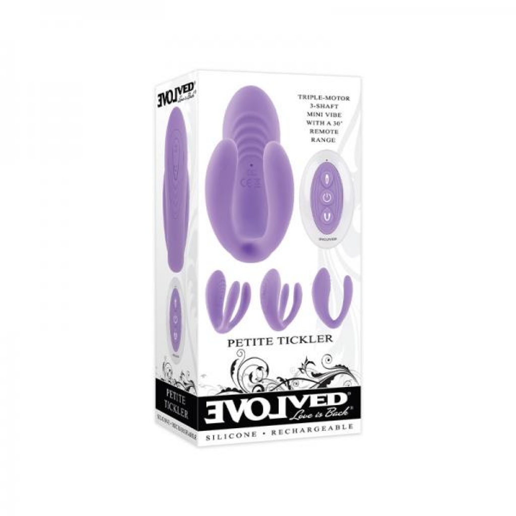 Petite Tickler - Triple 10-Speed Vibrator