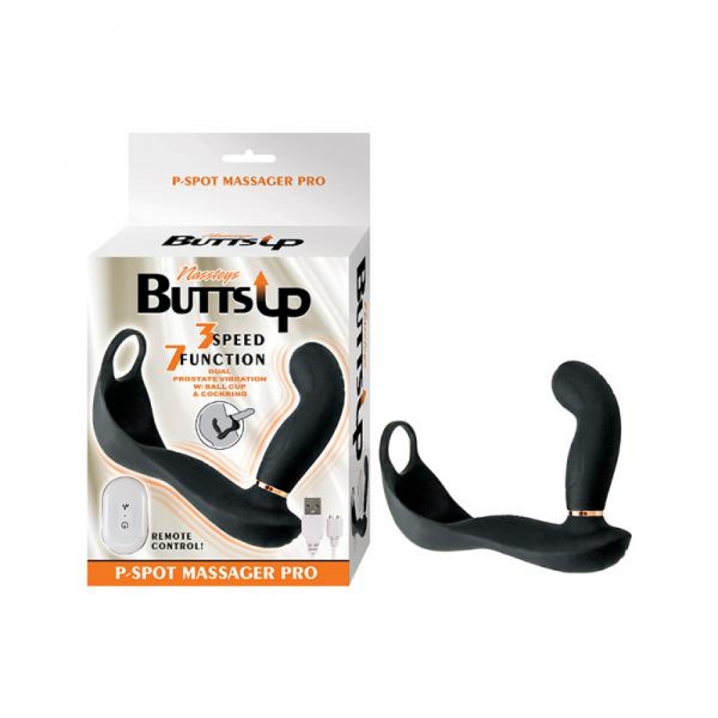 Butts Up P-Spot Massager Pro Silicone - Black