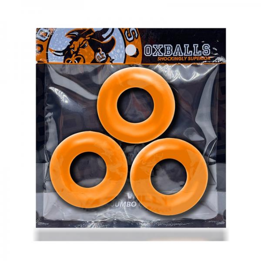 Oxballs Fat Willy 3-Pack Jumbo Cockrings