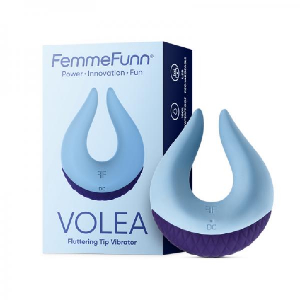 Femmefunn Volea Vibrator - Exquisite Blue Delight