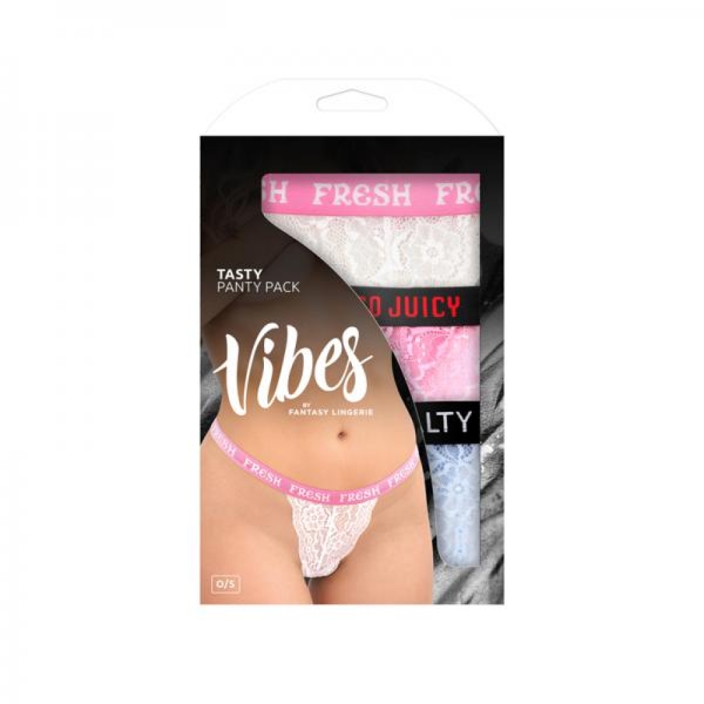 Fantasy Lingerie Vibes Tasty Vibes Pack - Playful 3-Piece Set